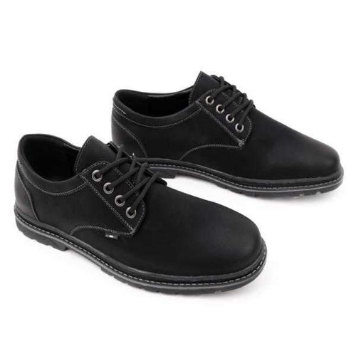 Półbuty męskie AB130-3.BLACK/GREY (40/45,12par)