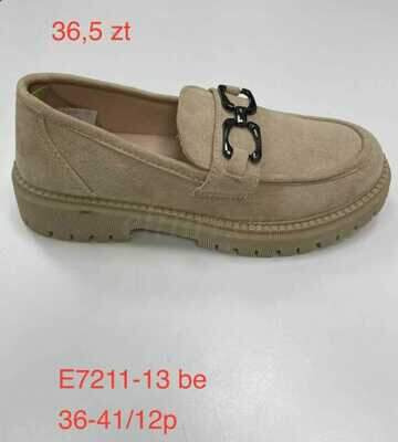 Półbuty damskie 7AE7211-13.BEIGE (36/41,12par)