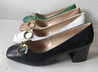 Czółenka damskie 7AW-305.BLACK, WHITE, NUDE, GREEN (36/41 12par)