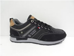 Buty sportowe męskie 9AA2029-2.BLACK  (41/46,8par)