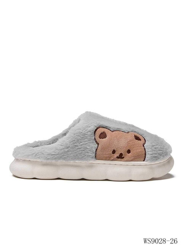Kapcie damskie 7AWS9028-26.GREY (36/41,12par)
