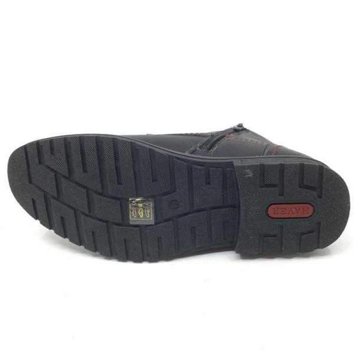 Trzewiki męskie 9AA2191-12.BLACK/RED (41/46,8par)