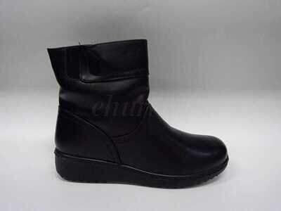 Botki damskie 7A8158-1.BLACK Ocieplany (36/42,12par)