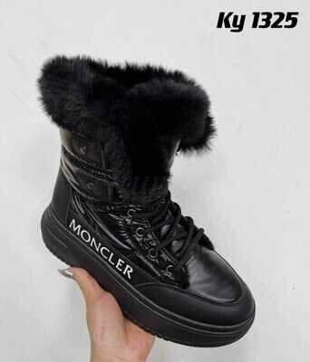 Botki damskie ocieplane 7AKY1325.BLACK (36/41,12par)