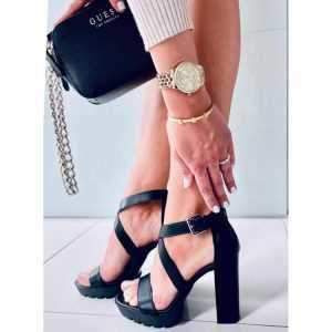 Sandały damskie  7AD7673.BLACK (36/41,12par)