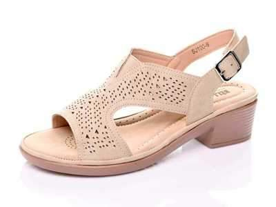 Sandały damskie 7ASJ100-8.BEIGE (36/41,12par)