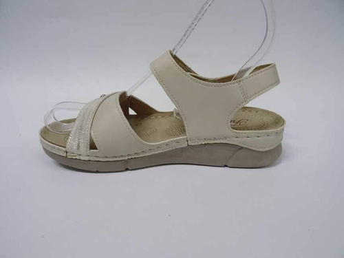 Sandały damskie 7A21292-4.BEIGE (36/42,12par)