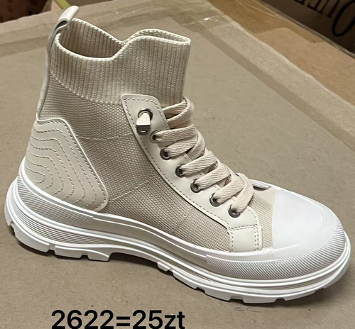 Botki damskie 2622.BEIGE (36/41,12par)