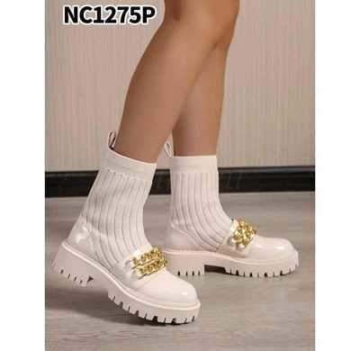 Botki damskie 7ANC1275.BEIGE (36/41,12par)