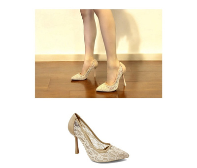 Czółenka damskie G89.BEIGE (36/41 12par)