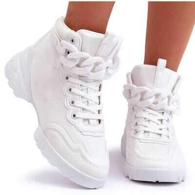 Botki damskie 7ALA219.WHITE (36/41,12par)