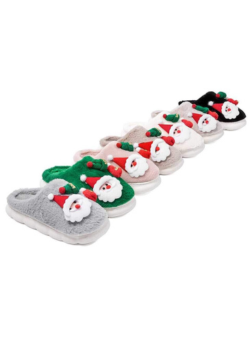 Kapcie damskie  7AWS9036-7.GREEN  (36/41,12par)