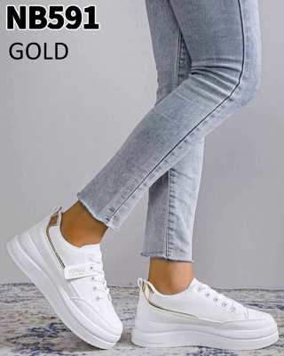 Buty sportowe damskie 7ANB591.GOLD (36/41,12par)