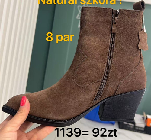 Botki damskie 6339A.KOLORDOWYBORU (36/41,12par)