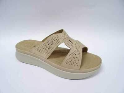 Klapki damskie 7A8093-3.BEIGE (36/41,12par)