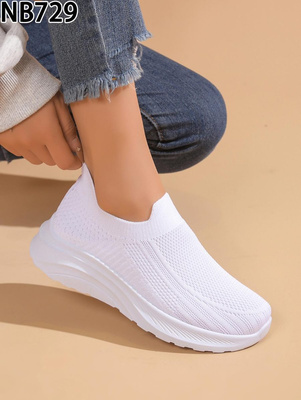 Buty sportowe damskie NB729.WHITE (36/41,12par)