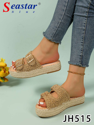 Klapki damskie JH515.KHAKI (36/41,12par)