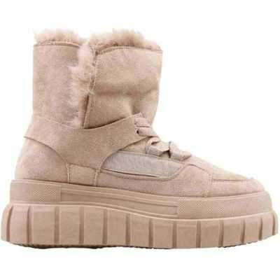 Botki damskie RM107-3.CAMEL (36/41,8par)