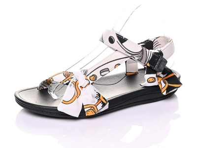 Sandały damskie DZ318-9.WHITE (36/41,12par)