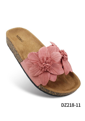 Klapki damskie DZ218-11.PINK (36/41,12par)