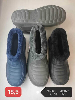 Klapki damskie  7A7861.MIX (37/42,24par)