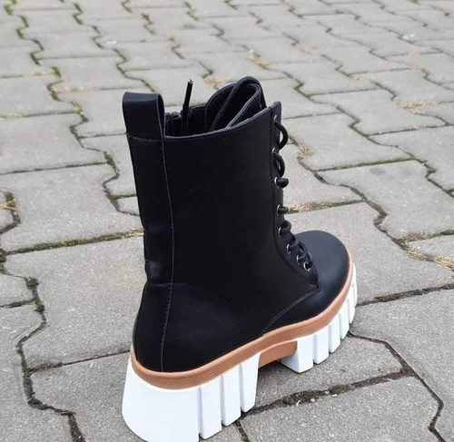 Botki damskie 7AJ20-25.BLACK Nieocieplane (36/41,12par)