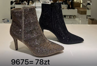 Botki damskie ocieplane 7A9675.KOLORYDOWYBORU (36/41,12par)