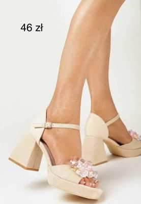 Sandały damskie 7AH07.BEIGE (36/41,12par)