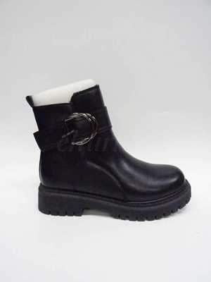 Botki damskie 7AE8213-1.BLACK Ocieplane (36/41,12par)