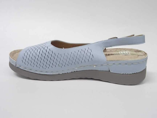 Sandały damskie 7AW516-10.BLUE (36/41,12par)