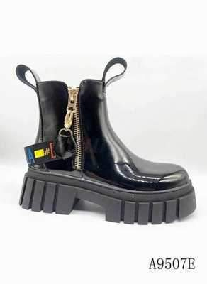 Botki damskie A9507E-D.BLACK (39/43,8par)