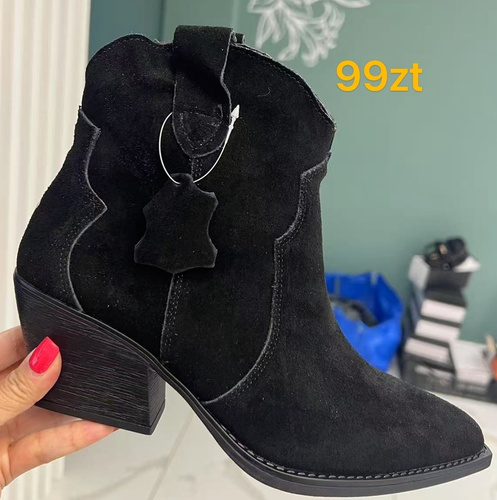 Botki damskie ocieplane 7A6338.KOLORDOWYBORU (36/41,12par)