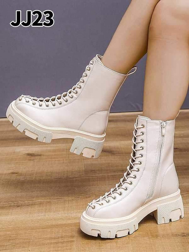 Botki damskie 7AJJ23.BEIGE Ocieplane (36/41,12par)