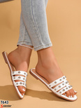 Klapki damskie T643.WHITE (36/41,12par)