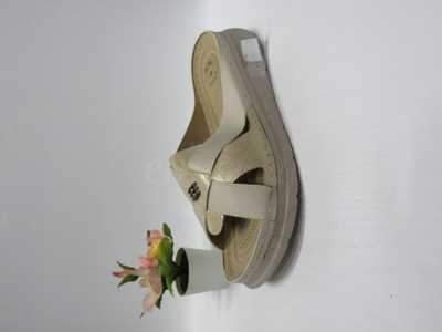 Klapki damskie 7ADT21-2.BEIGE (39/43,8par)