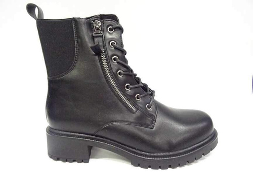 Botki damskie 7ASG722-1.GREY Ocieplane (36/41,12par)