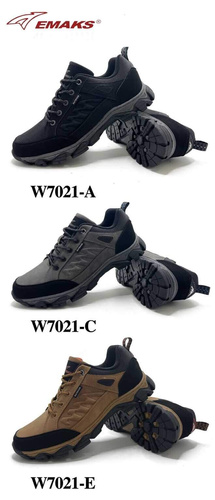 Buty sportowe męskie 9AW7021-E.BROWN (41/46,12par)