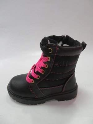 Trzewiki dziewczęce 3AD08162H-1.BLACK (26/31,8par)