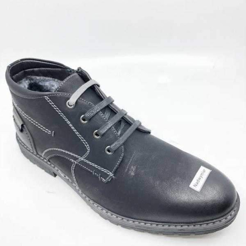 Trzewiki męskie 11AA2010AT-10.BLACK/GREY (46/48,6par)