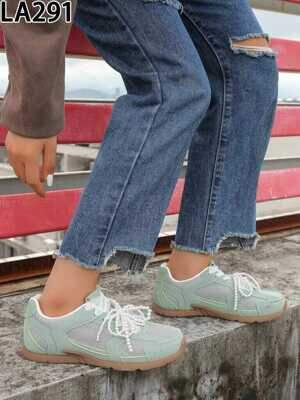 Buty sportowe damskie LA291.GREEN (36/41,12par)