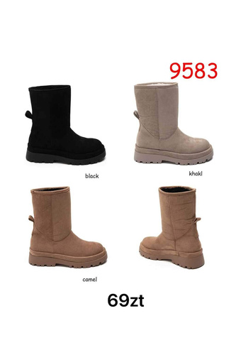 Botki damskie 7A9583.KOLORDOWYBORU (36/41,12par)