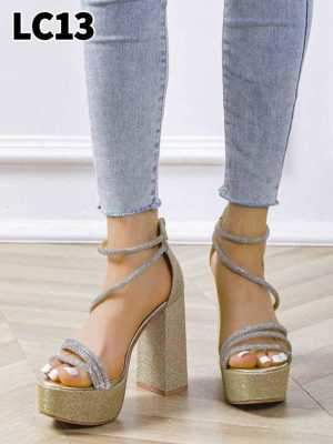 Sandały damskie 7ALC13.GOLD (36/41,12par)