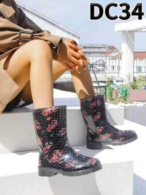 Kalosze damskie DC34.BLACK (36/41,12par)