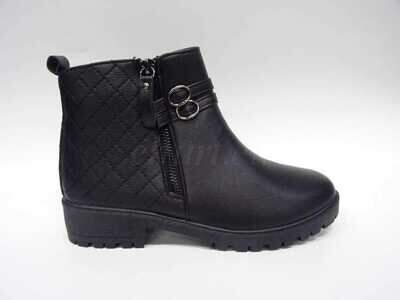 Botki damskie 7AFN05-1.BLACK (36/41,12par)