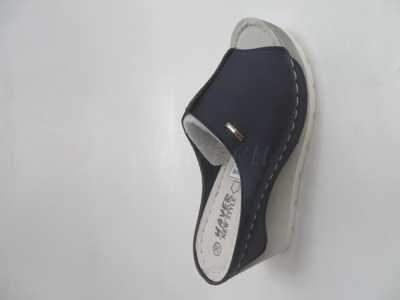 Klapki damskie DE04-7.NAVY (36/41,8par)