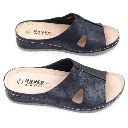 Klapki damskie DE984-1.NAVY (36/41,12par)