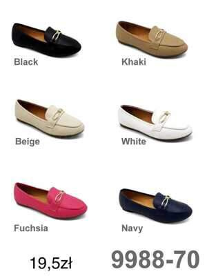 Balerinki damskie 7A888-606.KOLORDOWYBORU (36/41,12par)