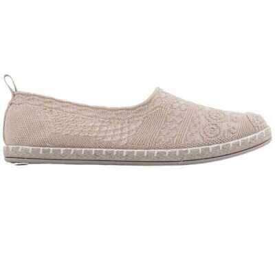 Balerinki damskie F119-11.BEIGE (36/41,12par)