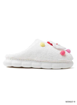 Kapcie damskie 7AWS9037-9.WHITE  (36/41,12par)