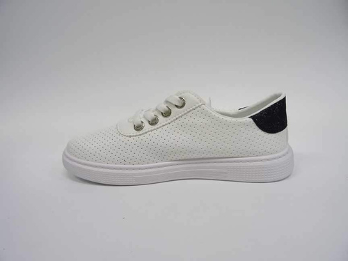 Buty sportowe damskie 7A36802-81.WHITE/BLACK  (36/41,12par)